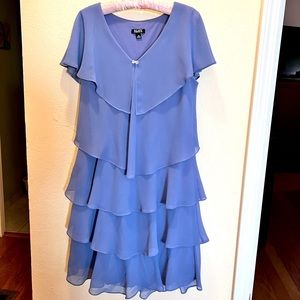 Periwinkle SLNY Cocktail dress